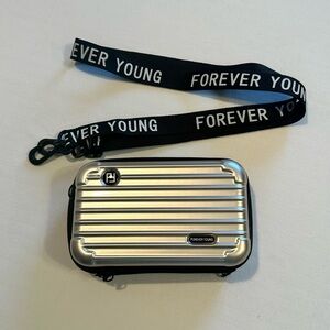 Forever Young Metallic Gold Crossbody